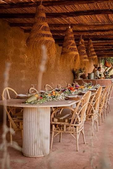 Table Marocaine Authentique en Pleine Nature